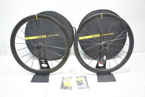 福岡)超美品 MAVIC COSMIC ULTIMATE カーボン ホイールセット シマノフリー 11速 クリン