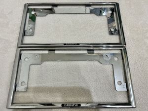 ダイハツ ナンバーフレーム 2枚セット③