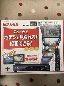 バッファロー BUFFALO レコーダー機能搭載 TV用地デジチューナー 500G DTV-H500R