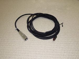 Fostex《ET-H3.0N7BL》3m｜リケーブル用純正バランスケーブル(XLR4ピン端子)｜TH1100RP,T