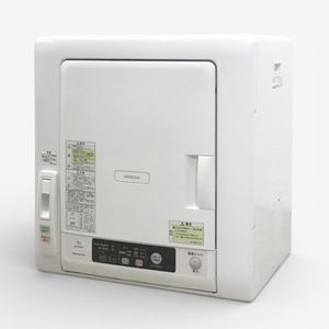 日立 電気衣類乾燥機 DE-N60WV ホワイト 乾燥容量6kg ヒーター 風乾燥 KK18834 中古
