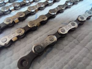 CAMPAGNOLO カンパニョーロ 9S用 チェーン 中古 走行距離30キロメートルのみ 室内保管