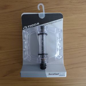新品未使用 tioga surefoot slim pedal タイオガ シュアフットスリム ペダル クリア