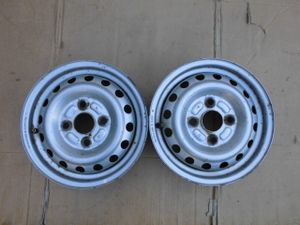 軽自動車　箱バン　軽トラ　ダイハツ純正　スチールホイール　12X4J　PCD100　2本　A１　
