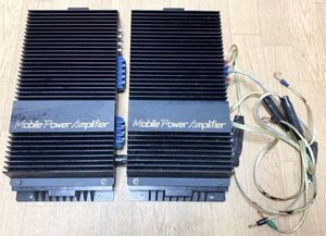 ナカミチ 車載用 パワーアンプ PA300Ⅱ まとめて 2点 Z7