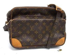 1円 LOUIS VUITTON ルイヴィトン M45244 モノグラム ナイル メッセンジャーバッグ クロス