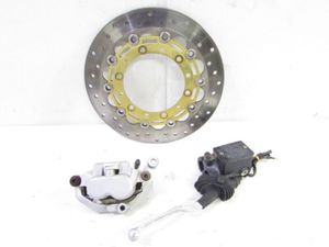 SR400 RH01J サンスター製ディスクローター付 純正 フロントブレーキSET 固着なし? 検※