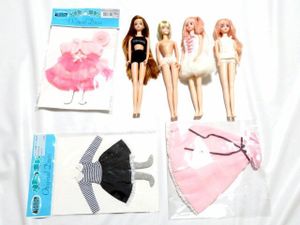 バービー 着せ 替え 服 Amazon co jp バービーちゃんの着せかえ服