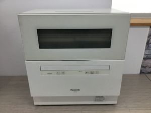 ●代TW845-160A【通電確認済】Panasonic パナソニック NP-TH3-W 食洗機 食器洗い乾燥機