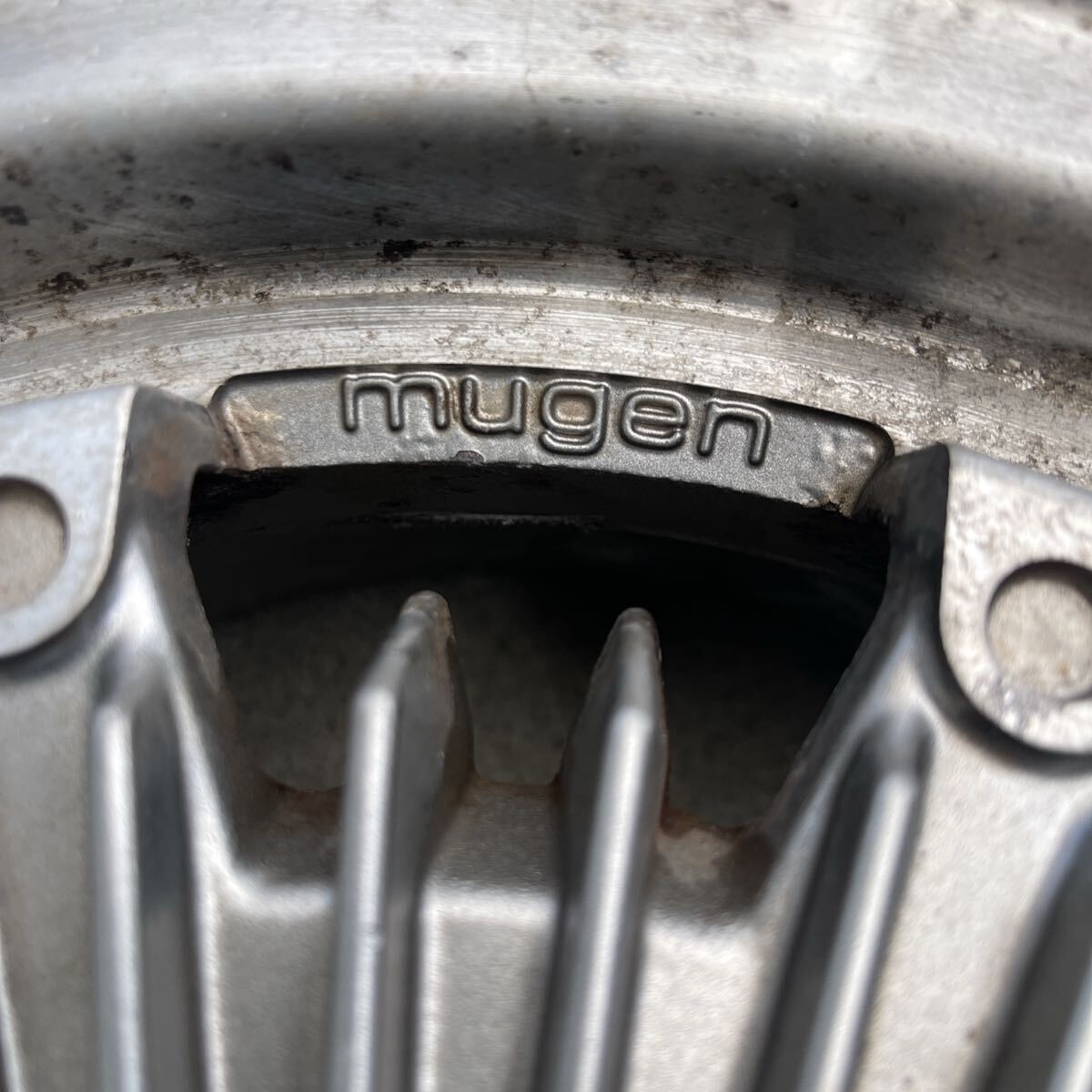 無限（MUGEN）CF-4814インチ アルミホイールセット 当時物 旧車 6J
