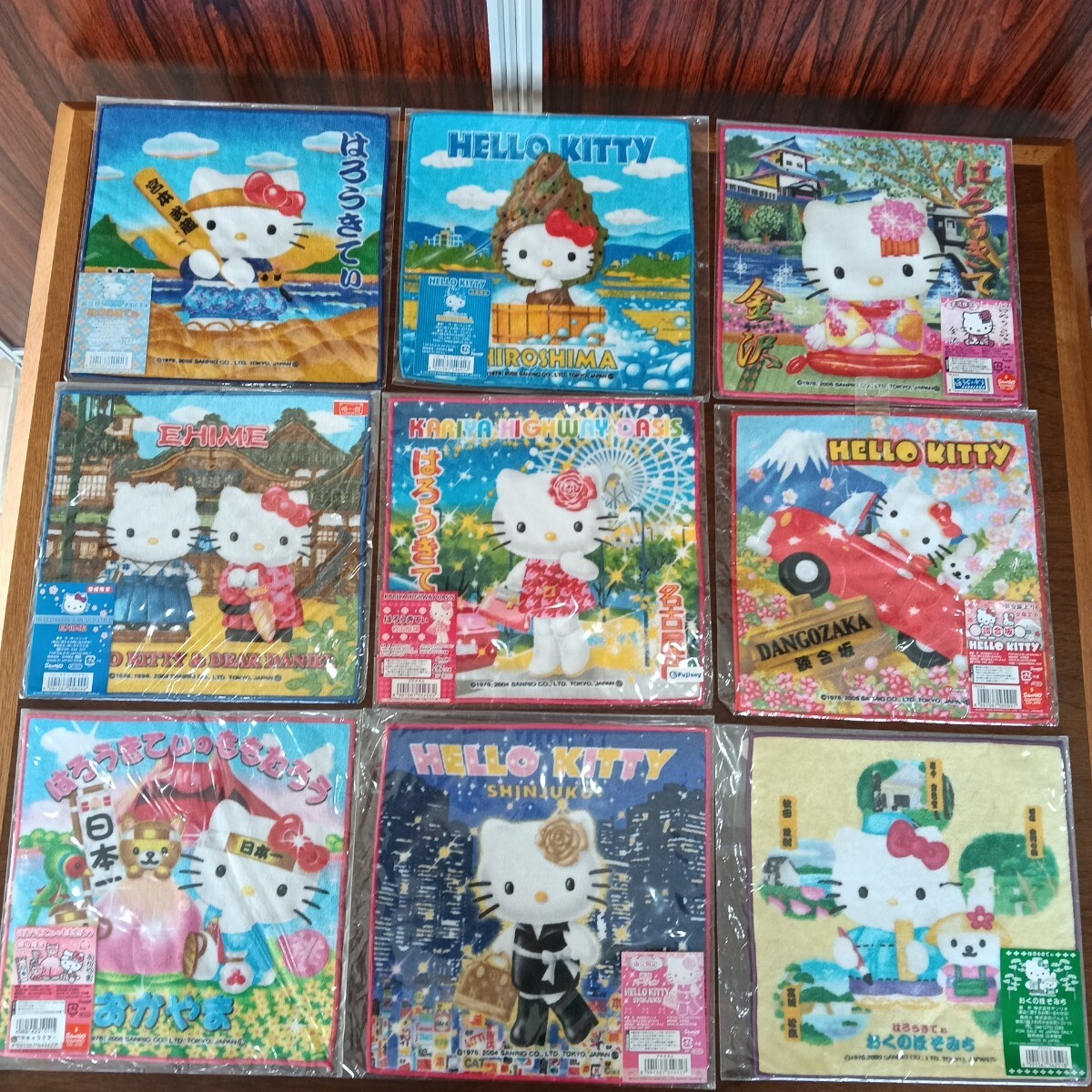 サンリオ ハローキティ キティちゃん ご当地キティ ハンカチ