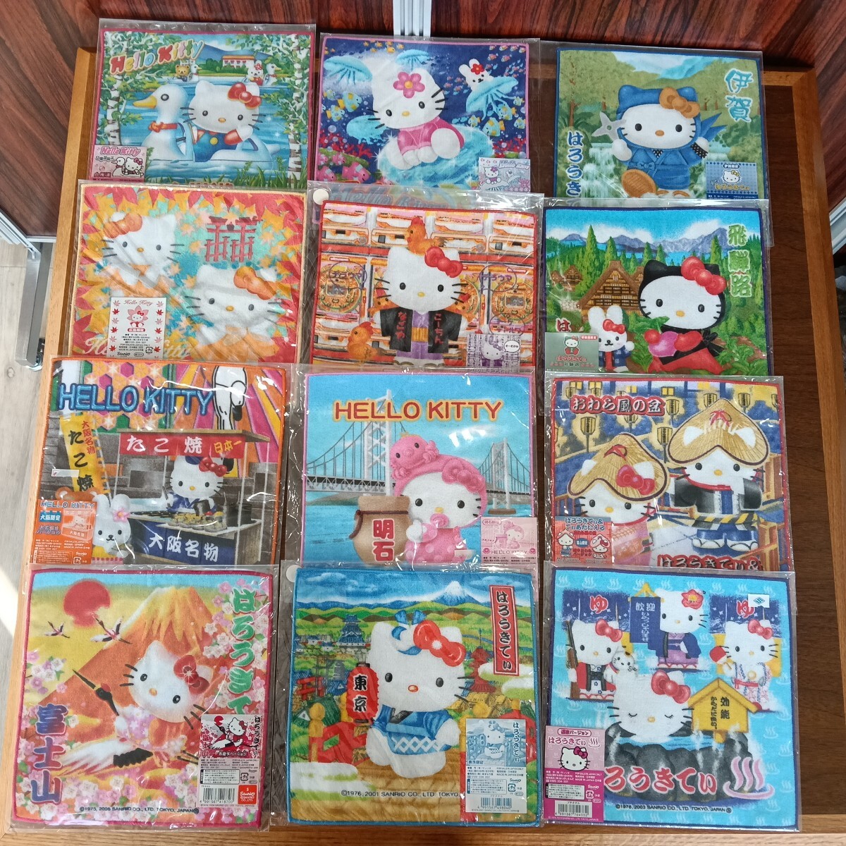 サンリオ ハローキティ キティちゃん ご当地キティ ハンカチ