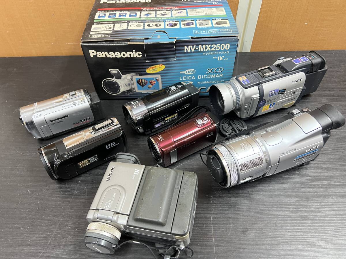 Panasonic miniDV ビデオカメラ NV-MX2500 正常品 【公式通販】