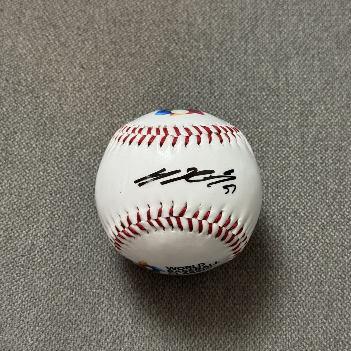 WBC 2026 韓国代表 イジョンフ 李政厚 直筆サインボール「タオル 侍