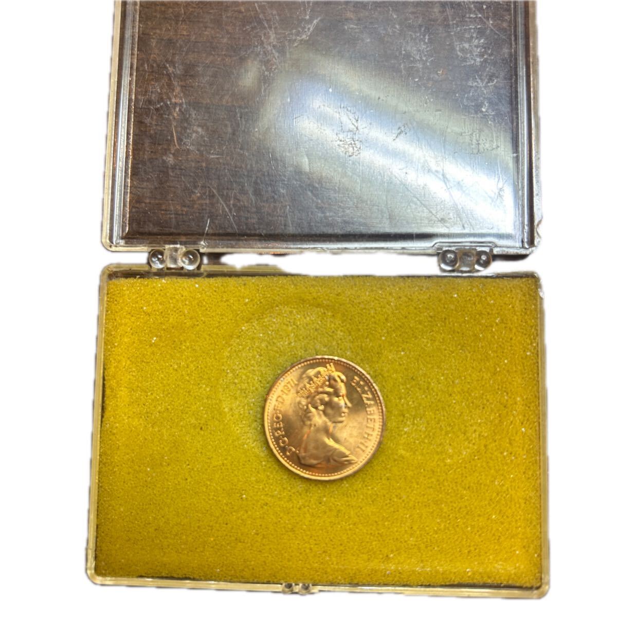 1971年 イギリス ニューペニー 1PENNY 世界中で知られる最高級グレード イギリス 1ペニー硬貨(ニューペニー)☆1971年／未使用／アンティーク
