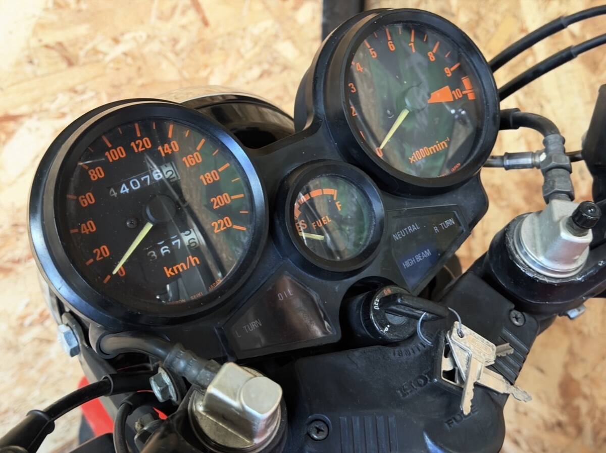 京都 HONDA CBX550F 公認400登録 赤ソリ BEET 消耗品交換 ローン可