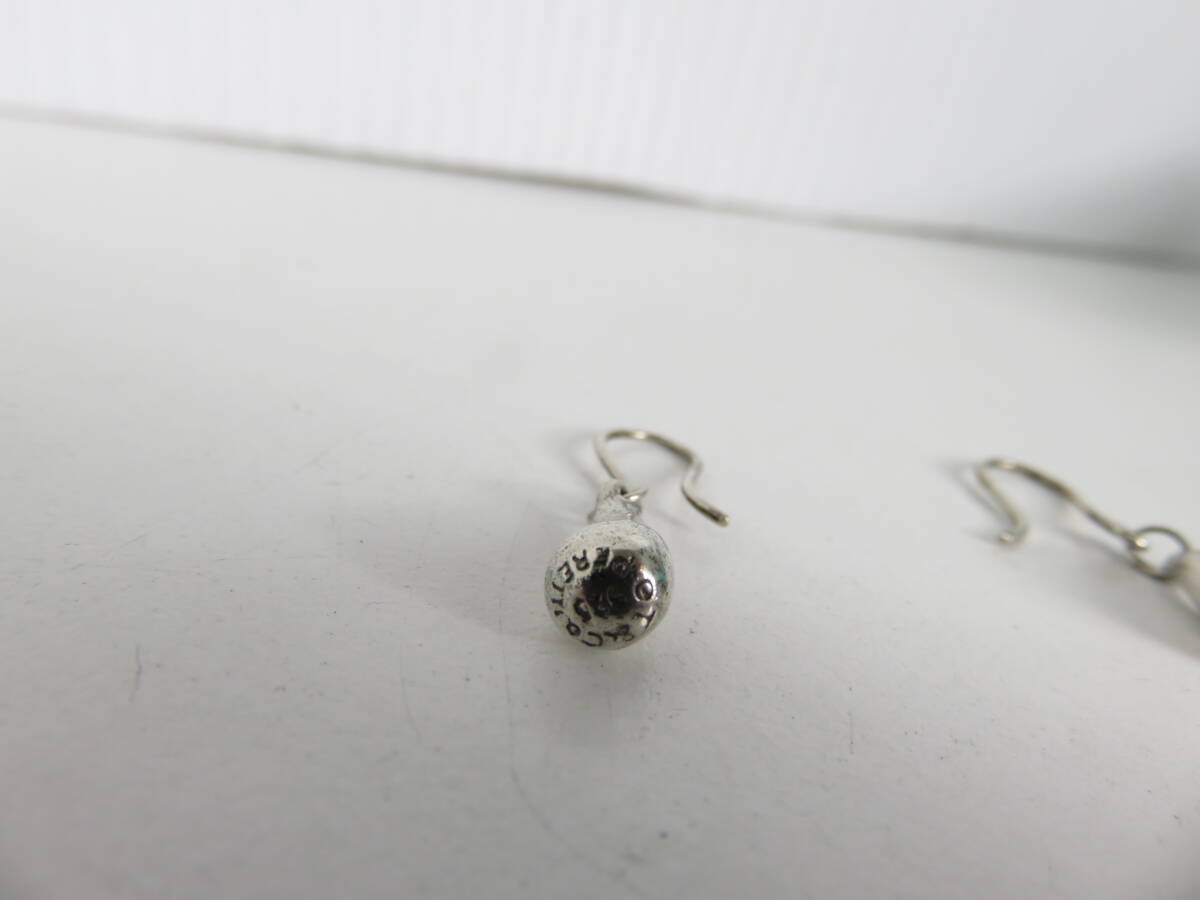 TIFFANY&Co. ティファニー シルバー ティアドロップ ピアス 約3.4g 925