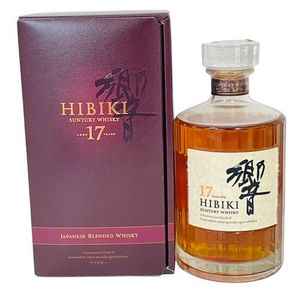 響 17年の平均価格は61,170円｜ウイスキーの価格相場・買取価格