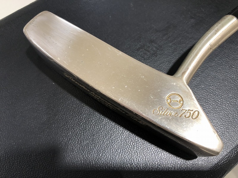 1円スタート 925 パター ケース付属 総重量485g シルバー 銀製 田中