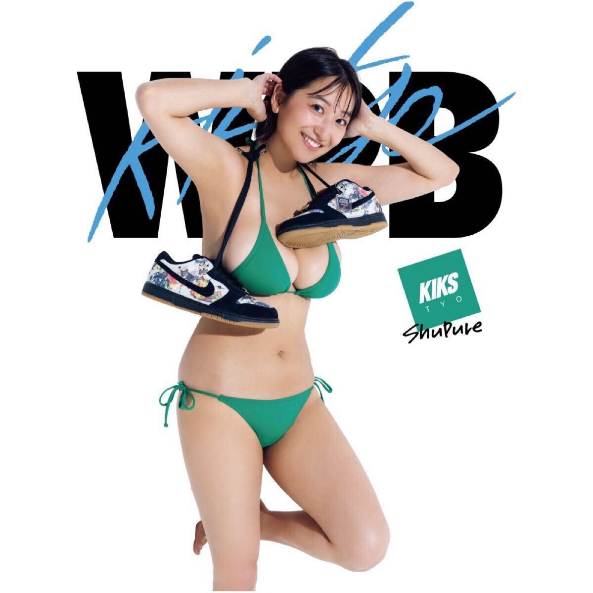 新品未開封】榎原依那 KIKS TYO 週刊プレイボーイ LOGO TEE GIRLS