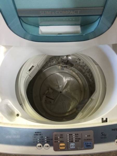 日立 全自動洗濯機 5.0kg NW-5KR 2011年製