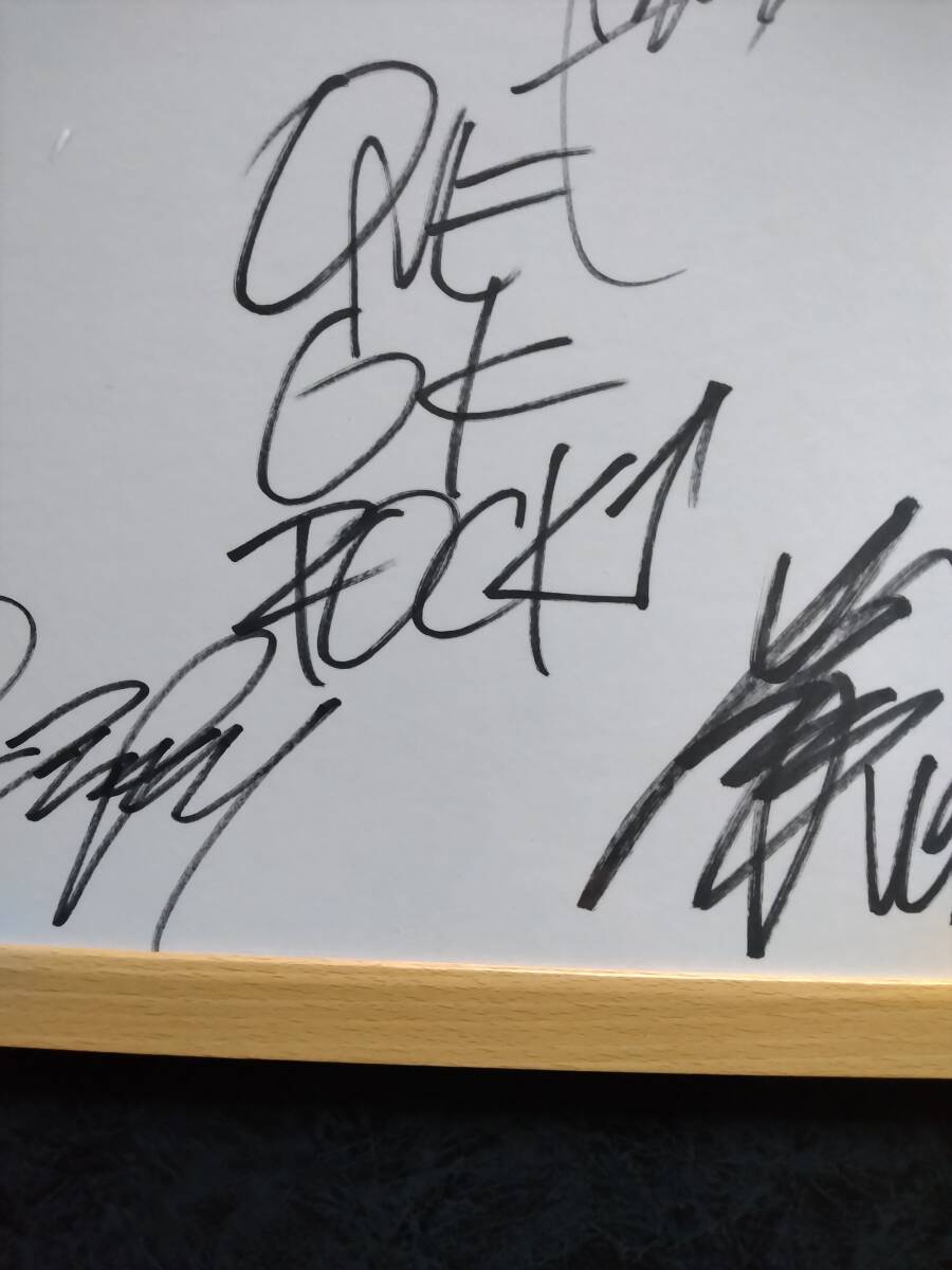 ONE OK ROCK 直筆サイン色紙(サイン)｜売買されたオークション情報