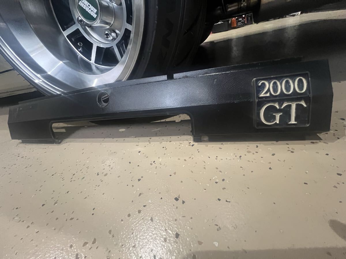 ハコスカ 2000GT GC10 リアガーニッシュ 前期 純正部品(サイド)｜売買