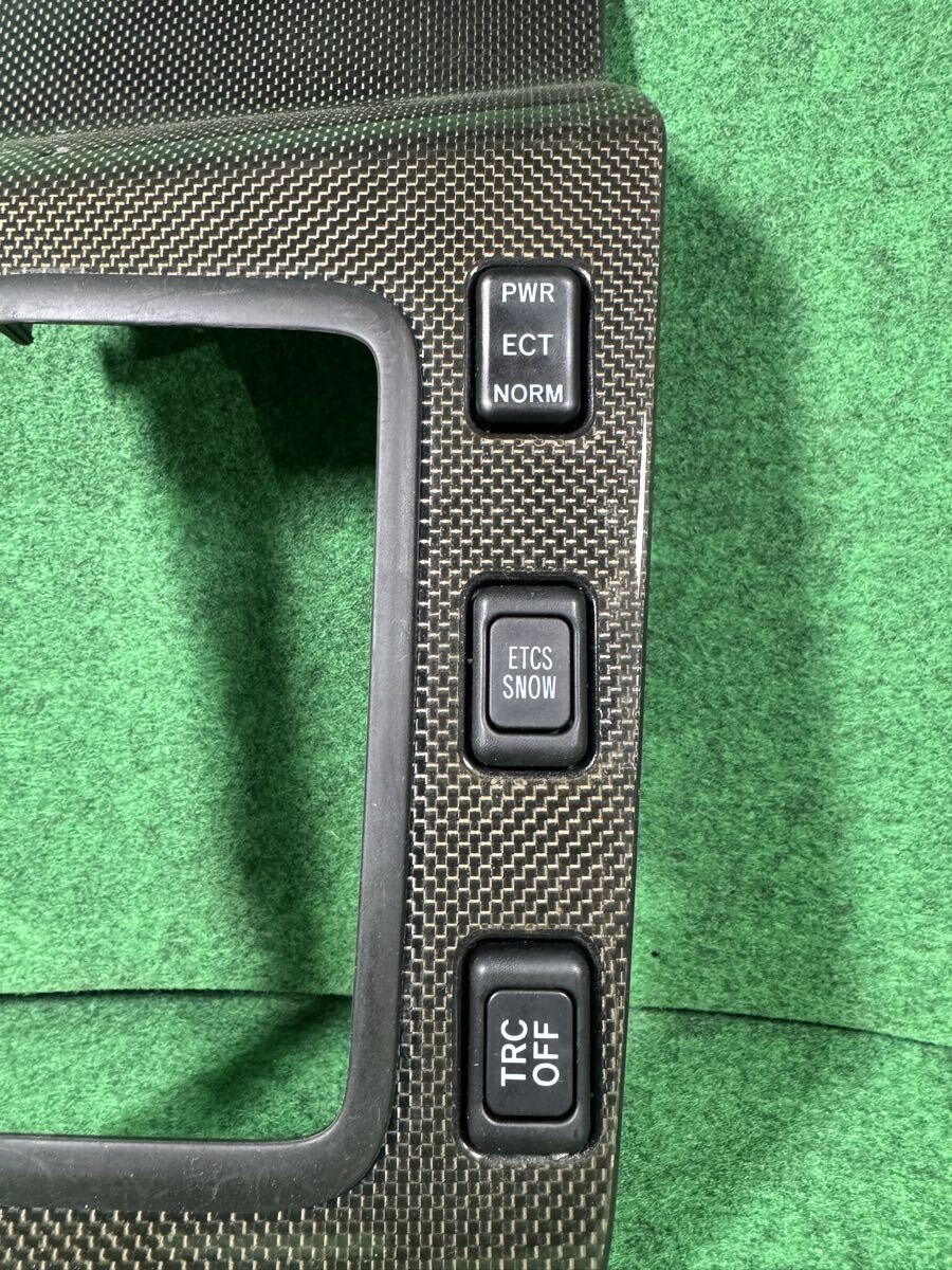 R*様 100系 チェイサー シフトゲート　AT ツアラー JZX100 GX1 美品！ JZX100 チェイサー ツアラーV AT 純正 シフトパネル シフト