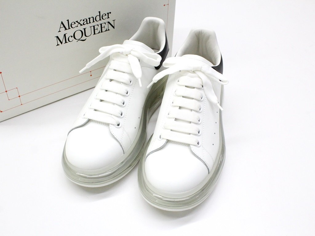 17万新品◇42◇ALEXANDER MCQUEEN アレキサンダーマックイーン◇靴底