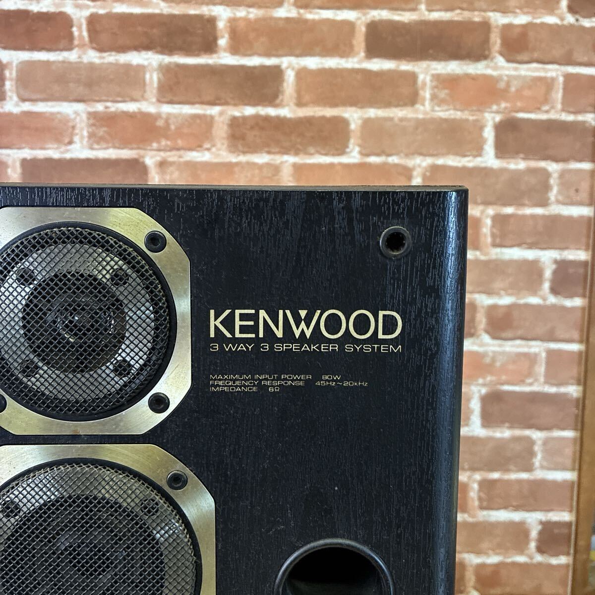 KENWOOD ROXY DG3 スピーカー ペア 3way ケンウッド 音響機器 日本製