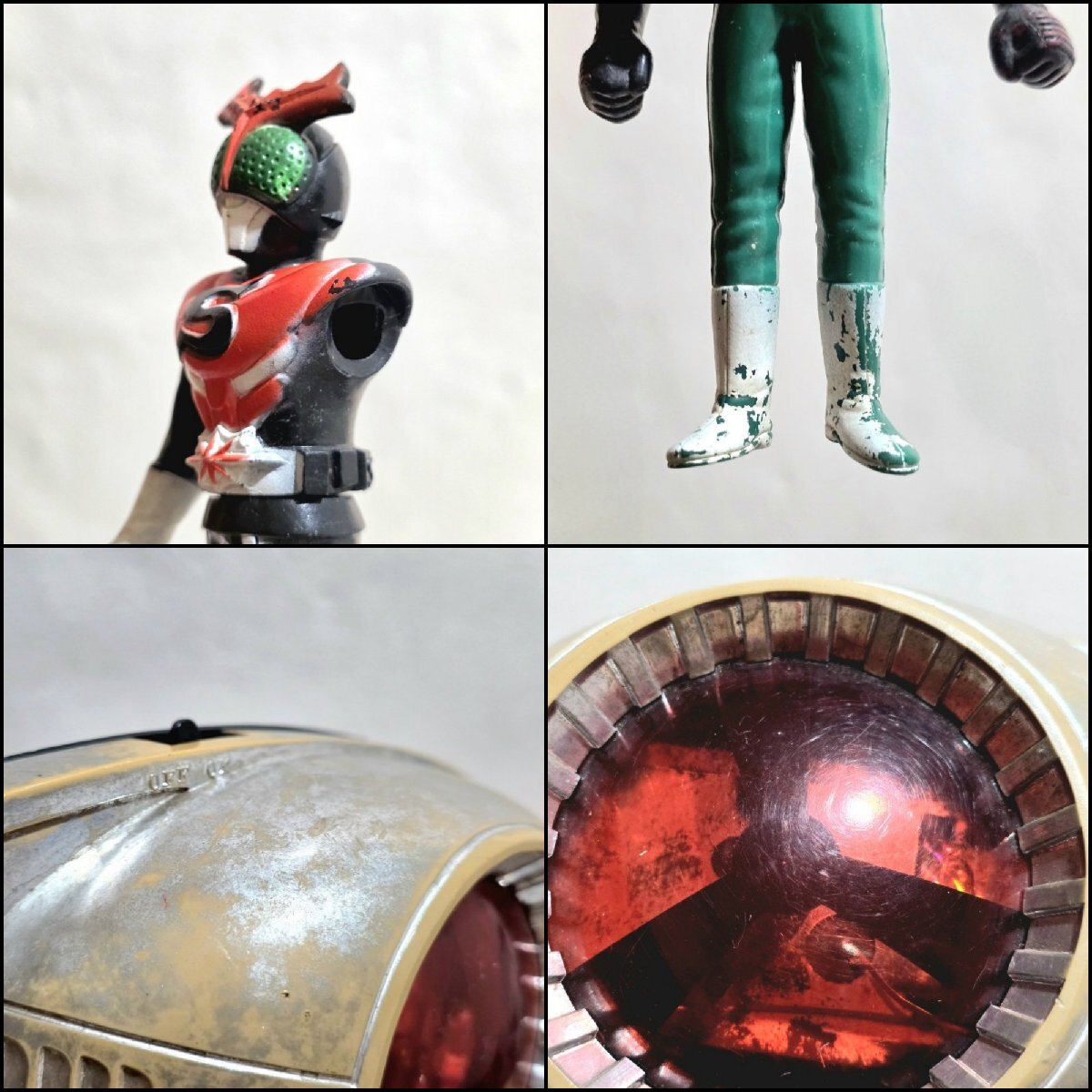 当時物】レトロおもちゃ まとめ ソフビ ミニカー フィギュア 懐かし