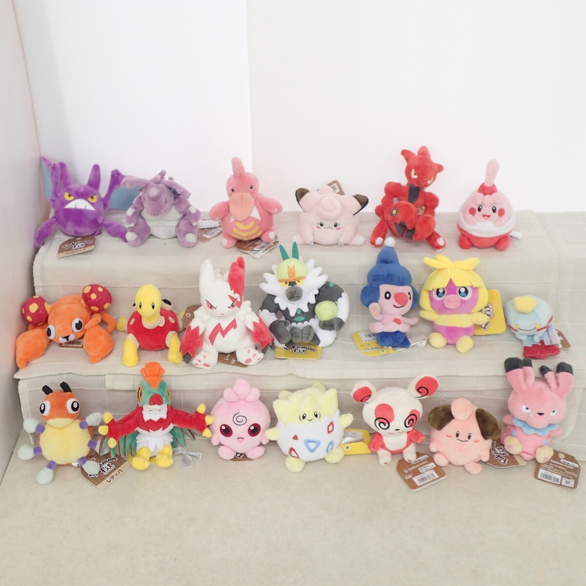 ポケモンセンター ポケモンfit ぬいぐるみ まとめて20体セット 紙タグ