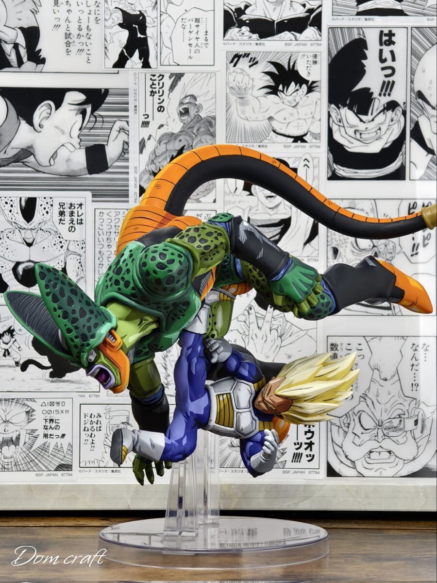 る*ち様 ドラゴンボール 一番くじ SMSP 02 B賞 ベジータ リペイント ドラゴンボール 一番くじ DRAGON HISTORY II C賞 ベジータVSセル