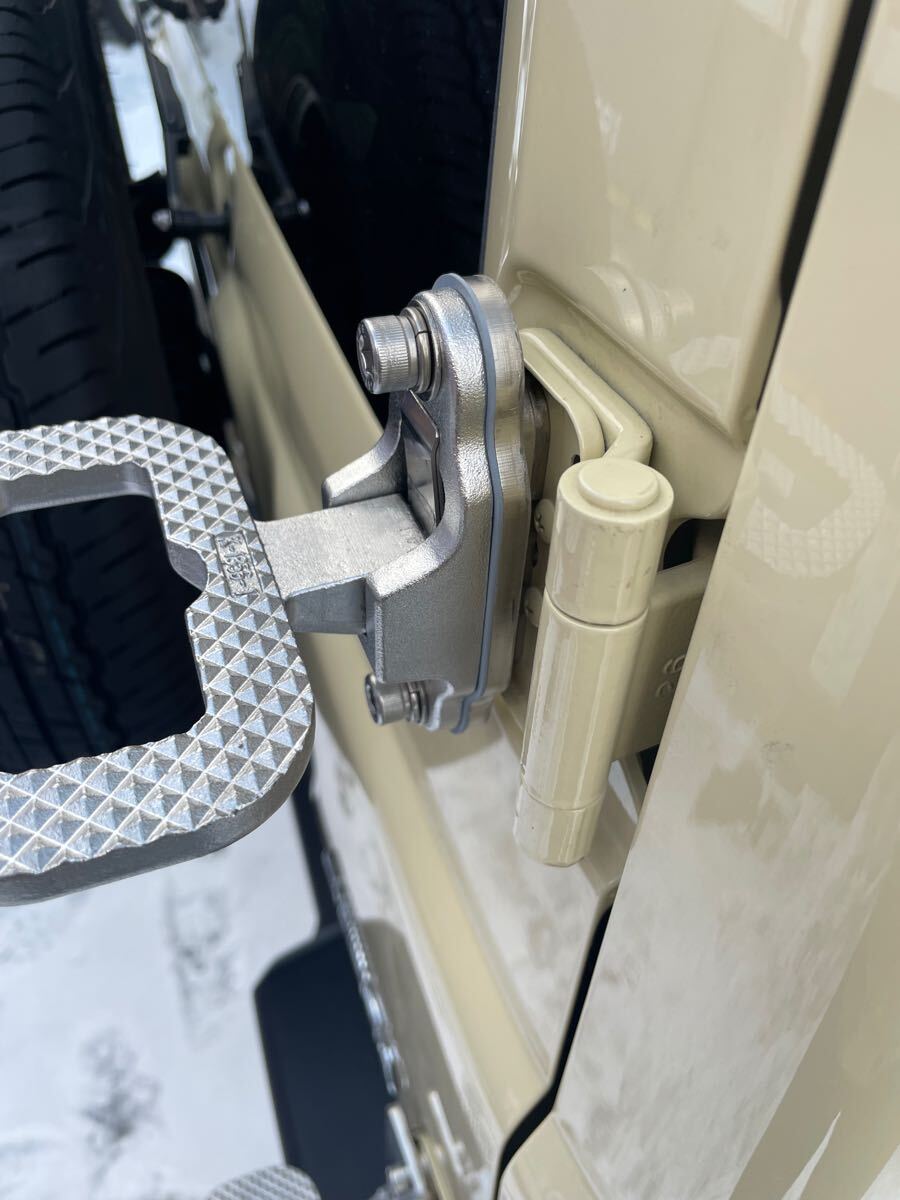 ジムニーJB64 JB74タキゲンステップ用ブラケット一式のみ(リア)｜売買