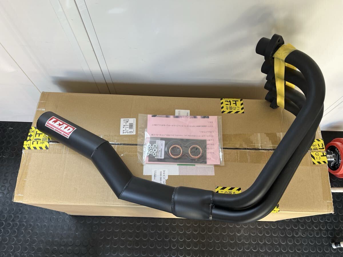 cb400f LEAD管 ホンダ CB400F リード管 極美品 LEAD管 集合管 マフラー ヨンフォア