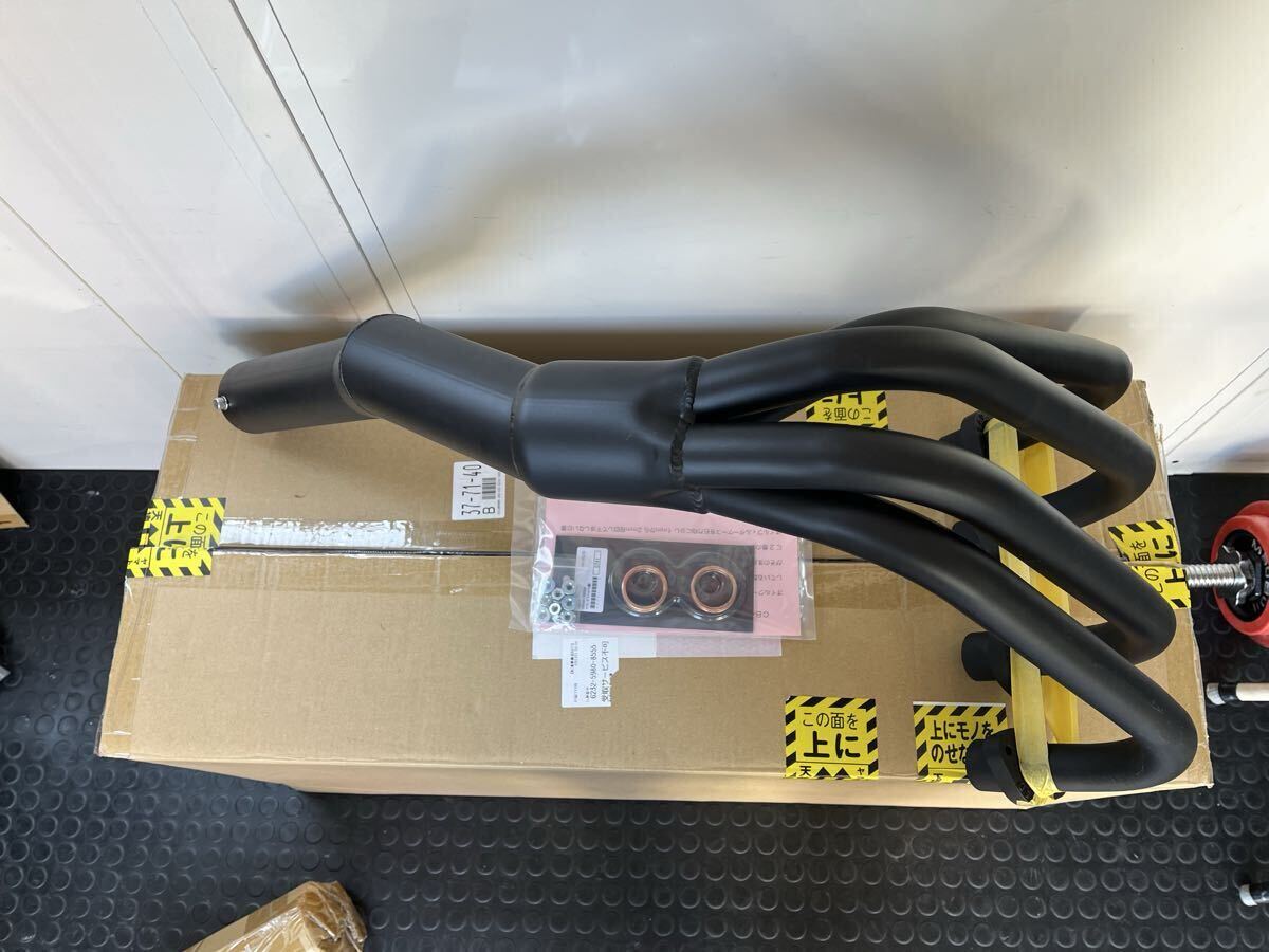 ホンダ CB400F リード管 極美品 LEAD管 集合管 マフラー ヨンフォア
