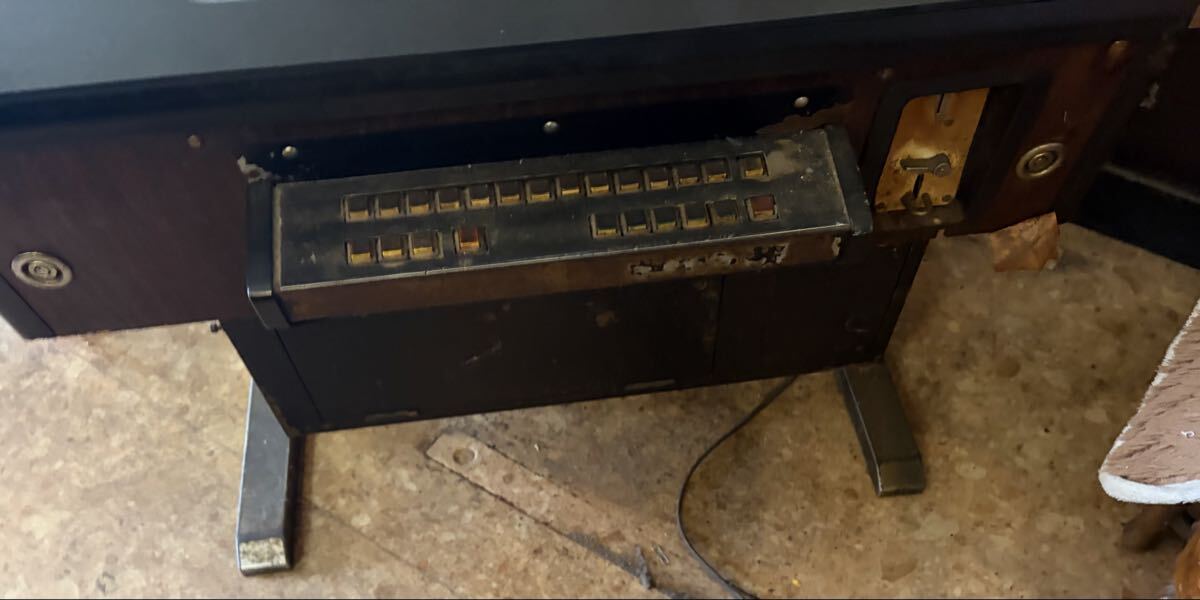 ジャンク 麻雀ゲーム テーブルゲーム アーケードゲーム機 筐体 昭和