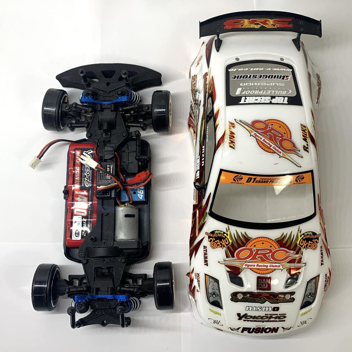 YOKOMO ヨコモ ドリフトパッケージミニ ORC with TOP SECRET Z33