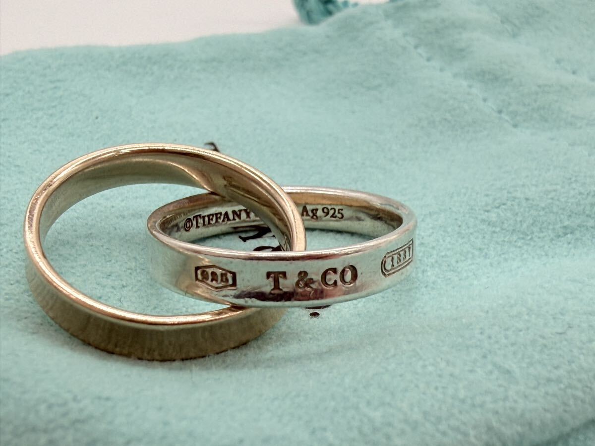 TIFFANY&Co. ティファニー 1837 インターロッキング Ag925 約5.0g 