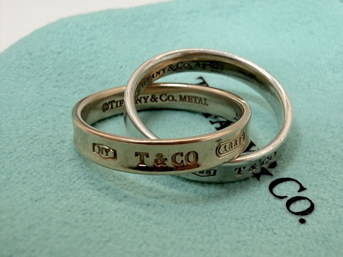 TIFFANY&Co. ティファニー 1837 インターロッキング Ag925 約5.0g