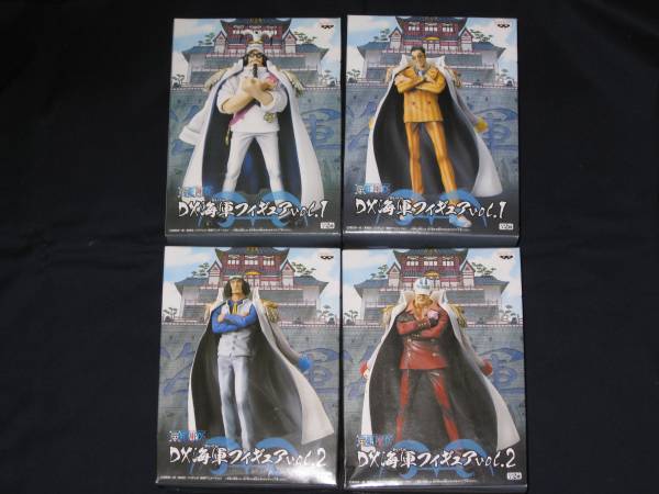 ★未開封★DX海軍フィギュア Vol.1-2 全4種 センゴク 三大将