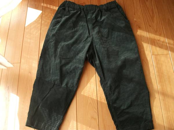 新品　ニコアンド　サルエルパンツ　深緑　コーデュロイ　福袋