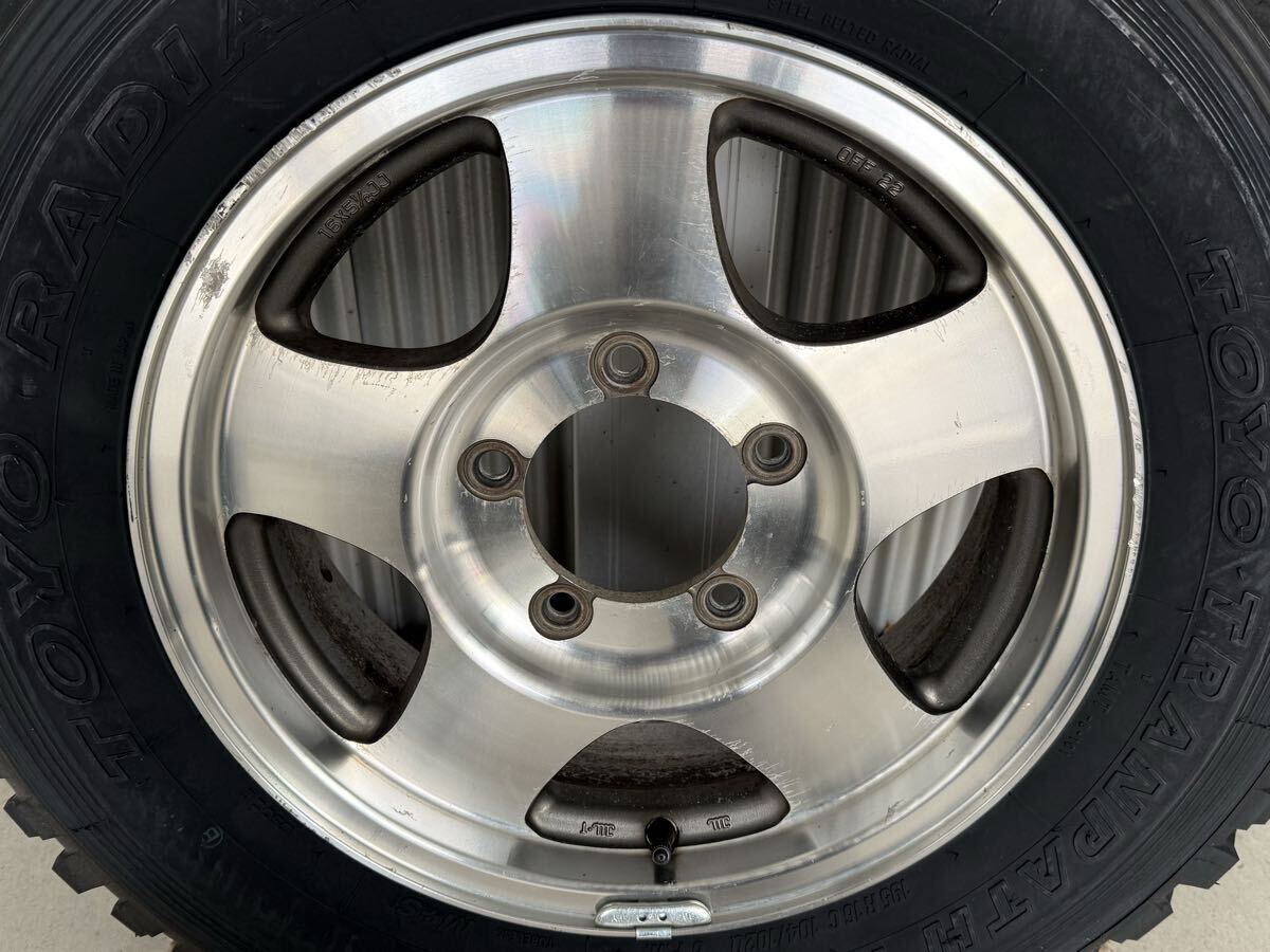 ジムニー JA11 純正アルミホイール 195R16C TOYO TRANPATH MT 1本