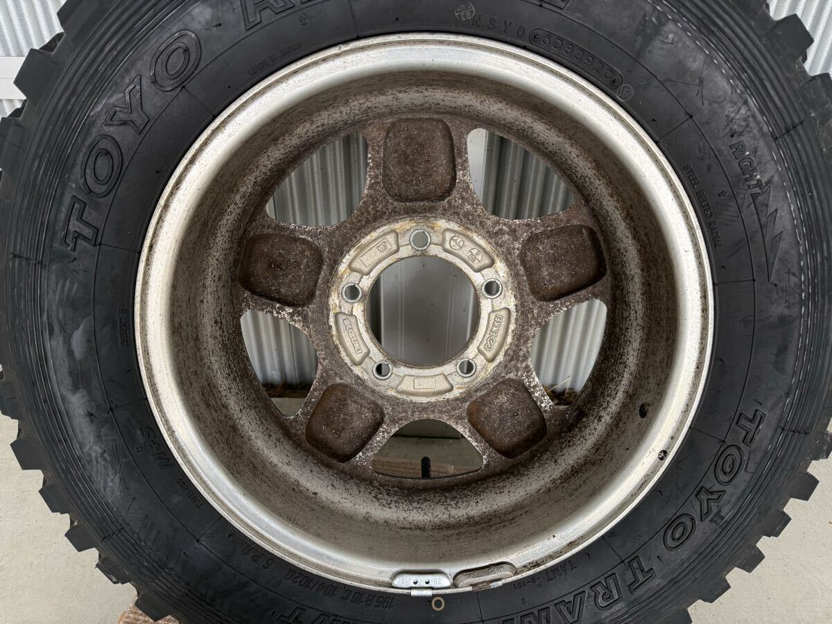 ジムニー JA11 純正アルミホイール 195R16C TOYO TRANPATH MT 1本