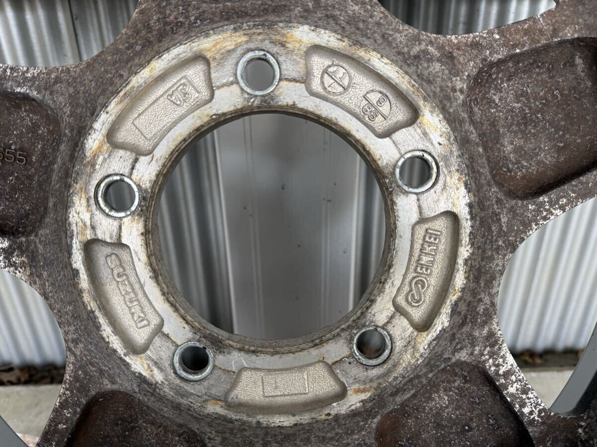 ジムニー JA11 純正アルミホイール 195R16C TOYO TRANPATH MT 1本