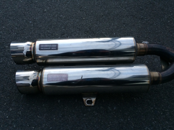 マジェシティC 250（SG03J）BEAMS製ツインスパークマフラー