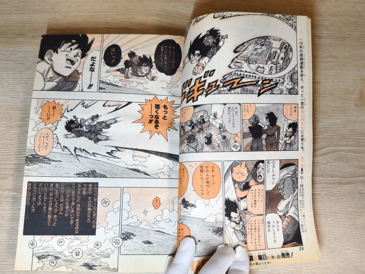 美品】 週刊少年ジャンプ 1995年 25号 6月5日号 ドラゴンボール最終回
