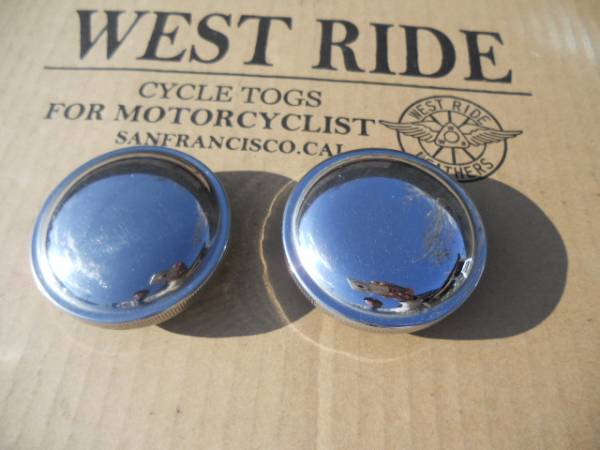 Gas Caps・・ショベル・パン・アーリー・美品・SET