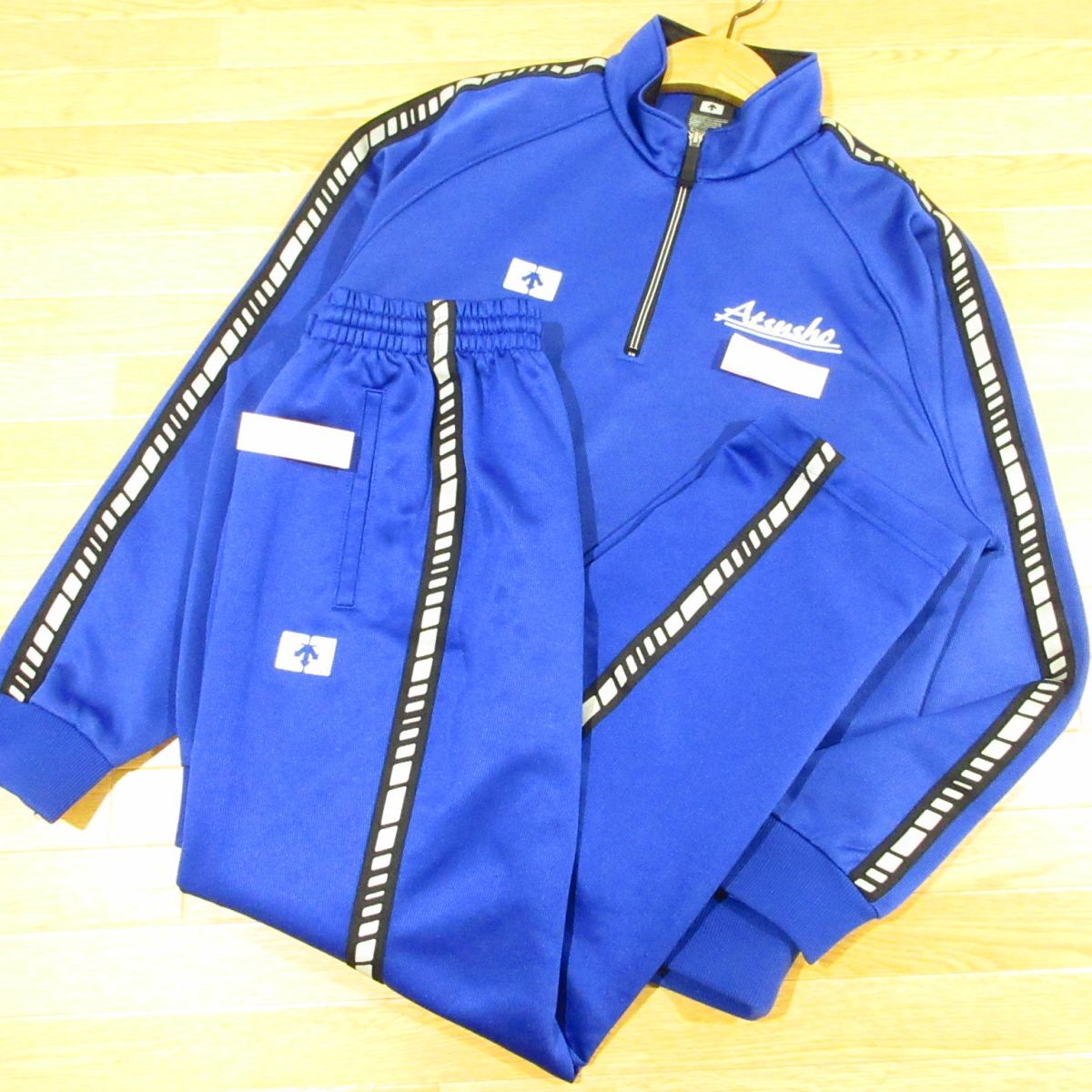 ◎使用少！神奈川 厚木商業高校 DESCENTE デサント M-L 上下セット