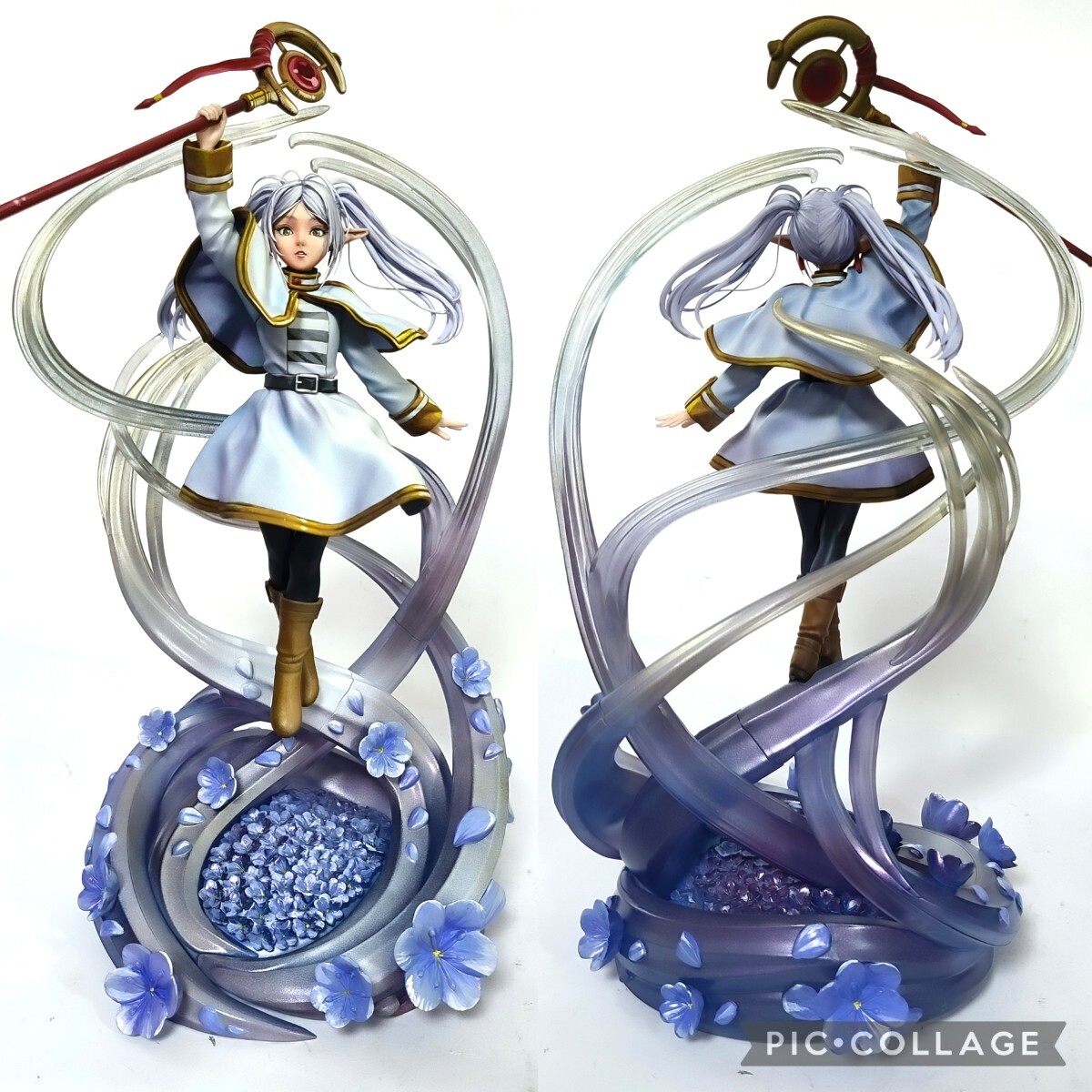 二次元 リペイント 葬送のフリーレン 顔の描き直し 頭髪追加 塗装済み